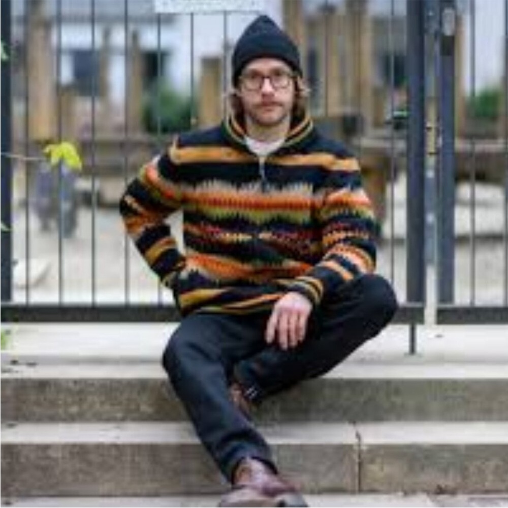 Pendleton Tye River Lambswool Full Zip Cardigan S… - image 2